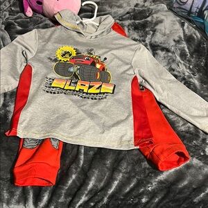 Nickelodeon Blaze Red Pants